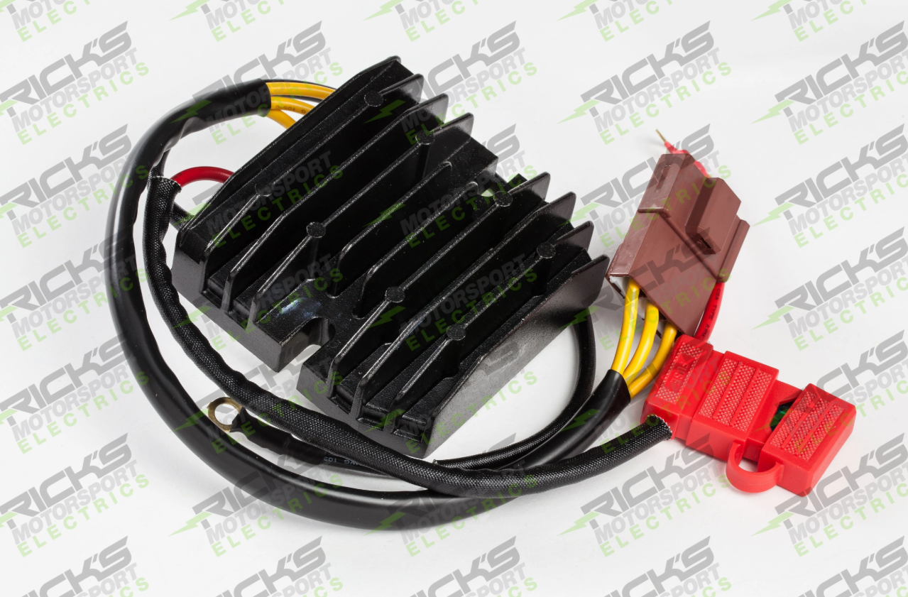 Rick's Motorsports Electrics Universal Hot Shot Lithium-Ion Friendly Rectifier-Regulator for KTM 1190 RC8 '07-16, 690 Duke '08-20, 690 Enduro/R '07-20 Rick's Motorsports Electrics Universal Hot Shot Lithium-Ion Friendly Rectifier-Regulator for KTM 1190 RC8 '07-16, 690 Duke '08-20, 690 Enduro/R '07-20